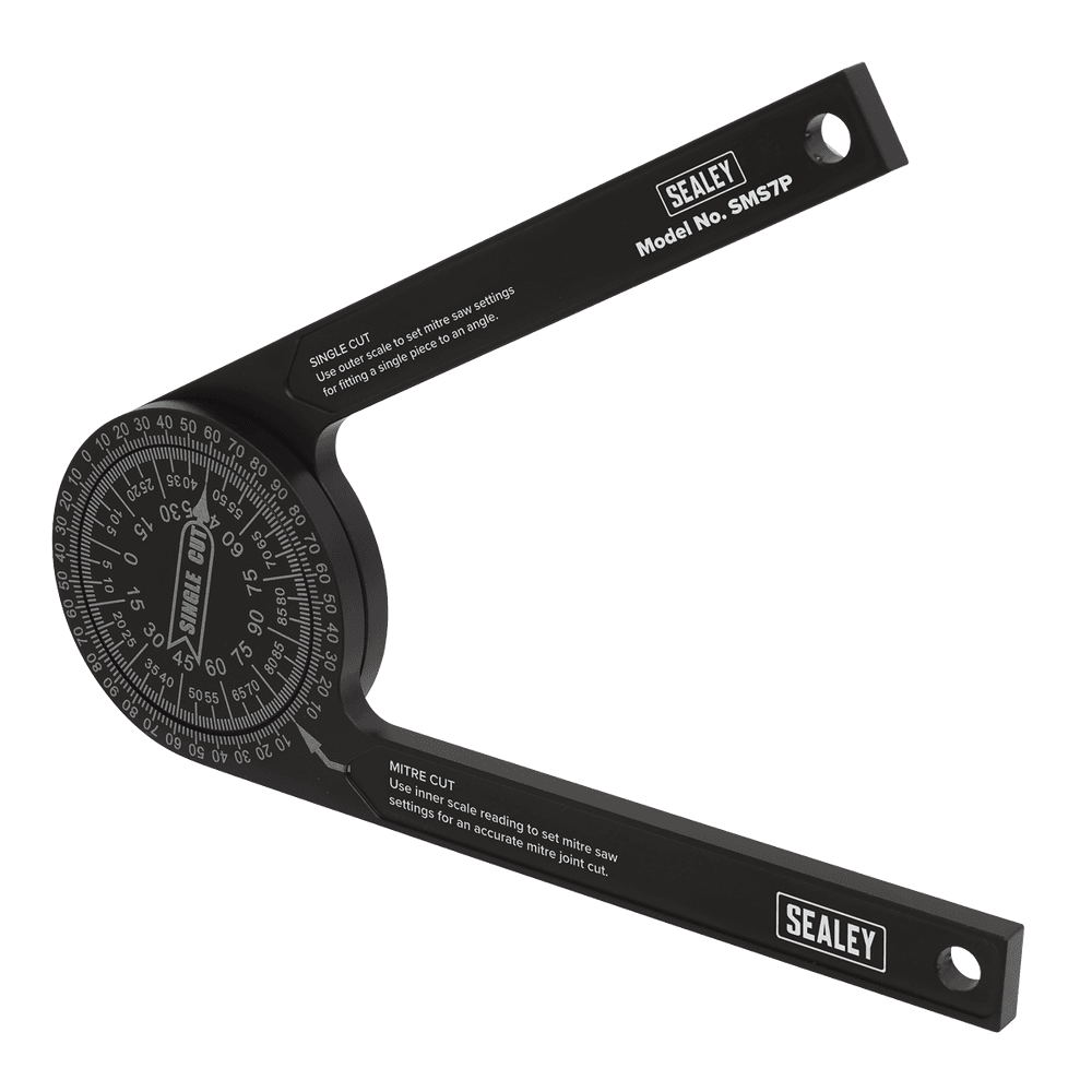 Sealey Mitre Saw Protractor - Aluminium SMS7P