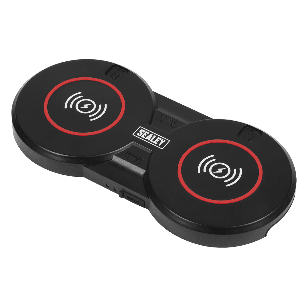 Sealey Wireless Charging Base Double 5V?2A WCB4