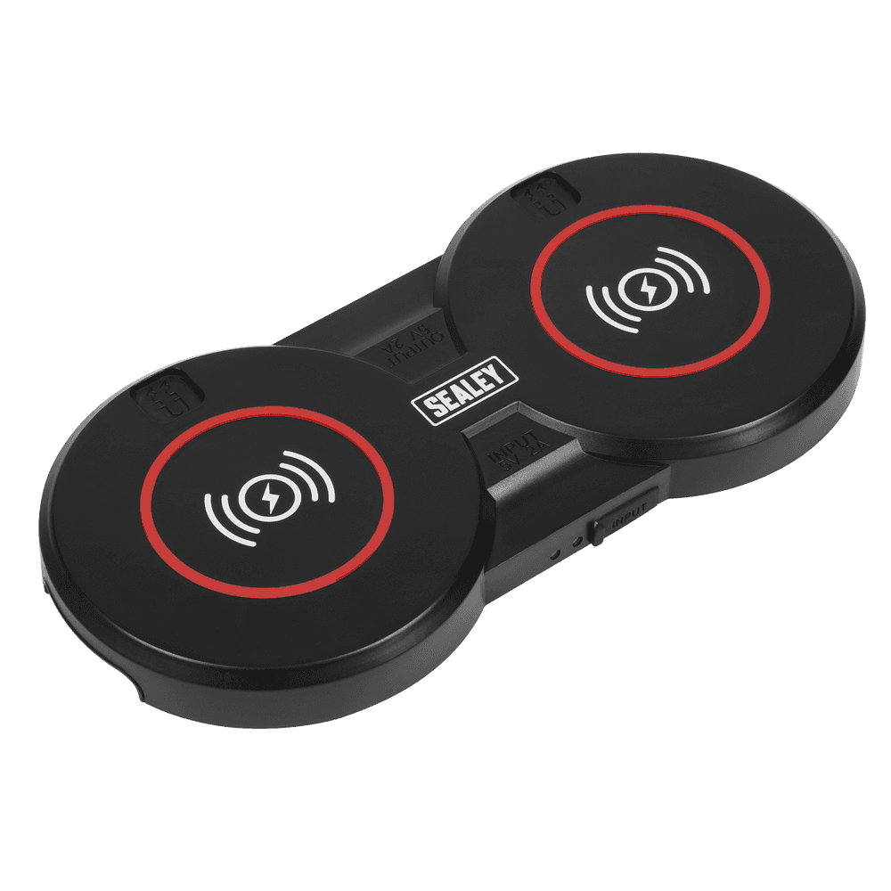Sealey Wireless Charging Base Double 5V?2A WCB4