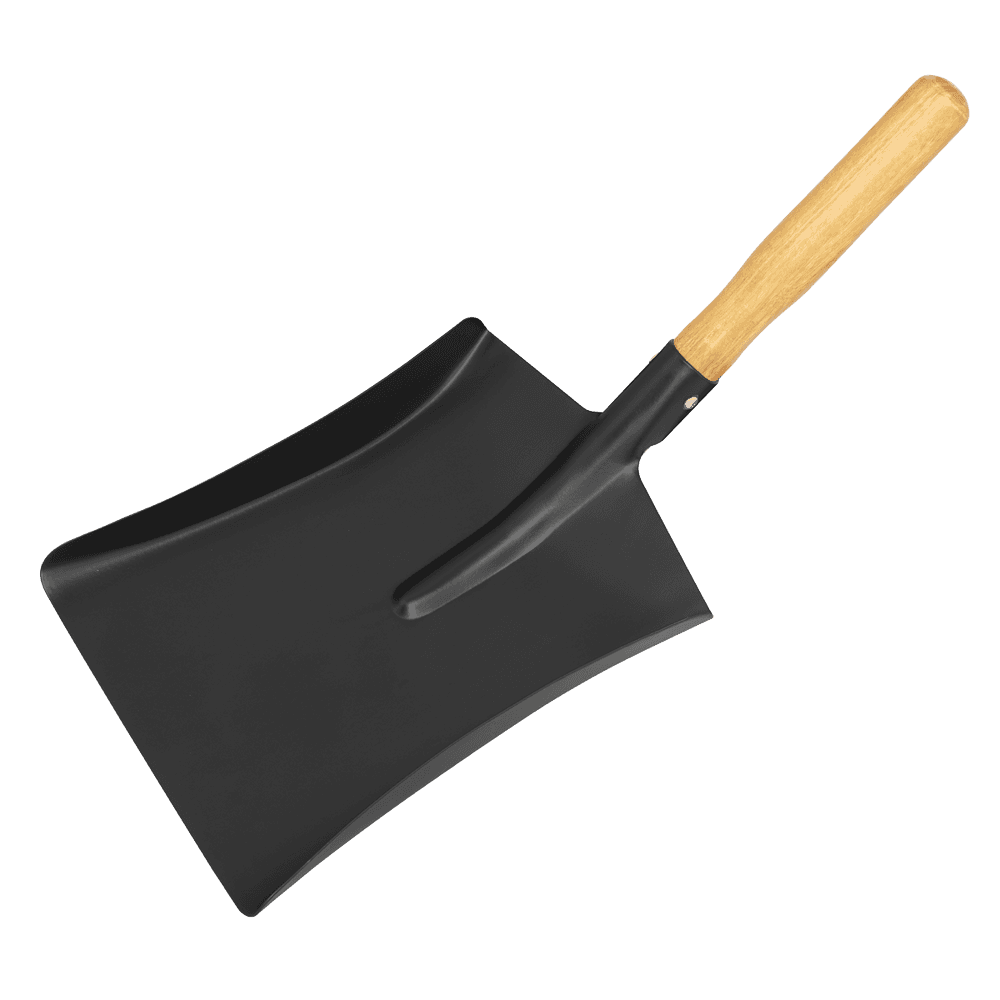 Sealey Coal shovel 8" with 228mm Wooden Handle SS09