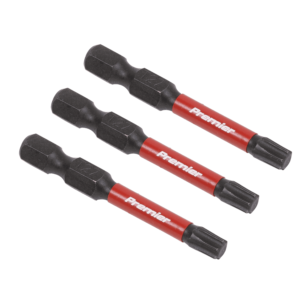 Sealey TRX-Star* T27 Impact Power Tool Bits 50mm - 3pc AK8244