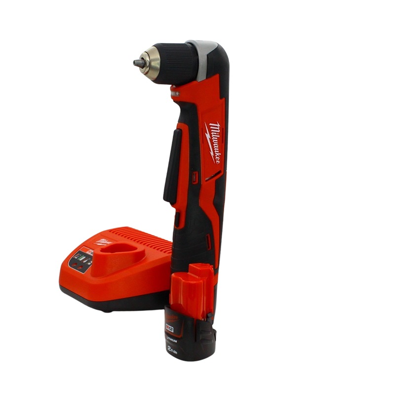 Milwaukee C12 RAD-202B 12v Cordless Sub Compact Right Angle Drill