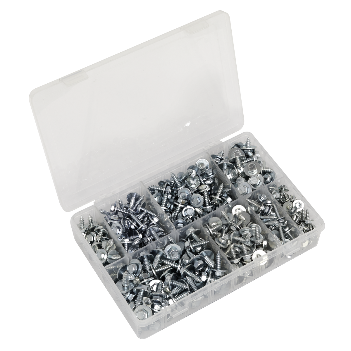 Sealey 425pc Acme Screw with Captive Washer Assortment AB425AS