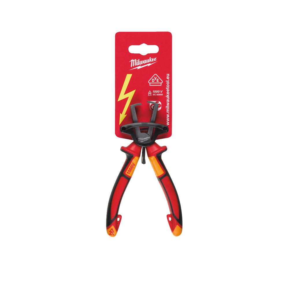 Milwaukee VDE Wire Stripping EV Insulated Pliers 4932464573