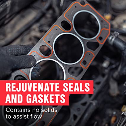 Rejuvenate seal and Gaskets - Contains no solids to assist flow