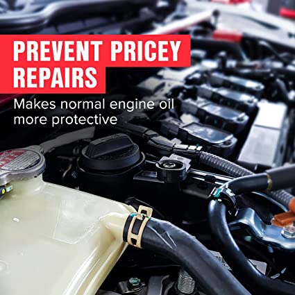 Prevent pricey repairs - Makes normal engine oil more protective