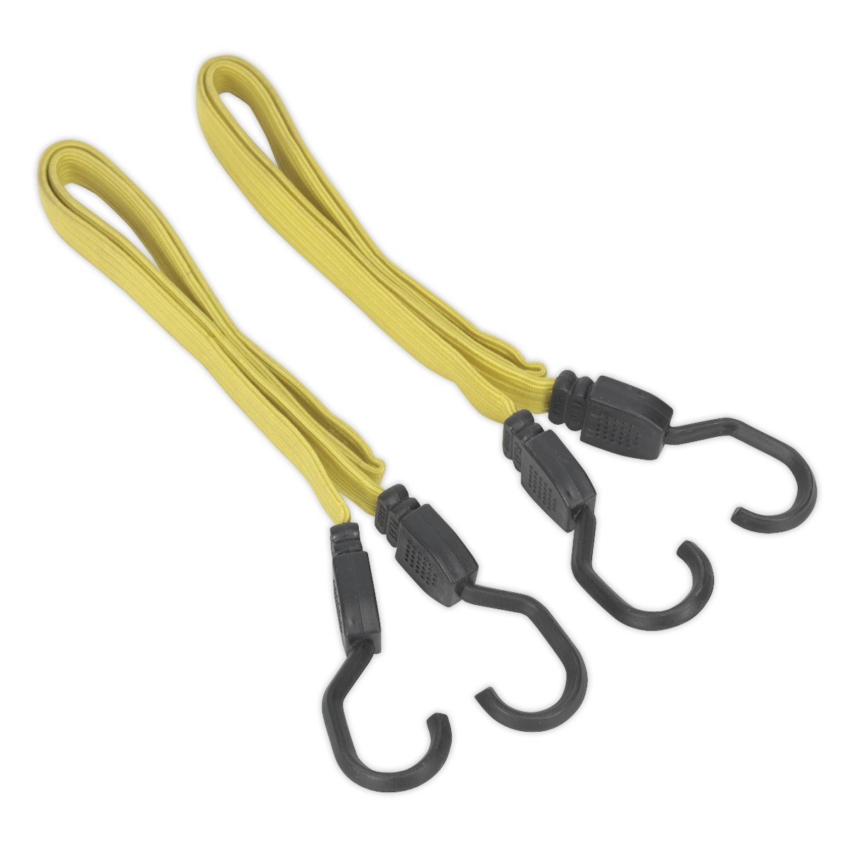 Sealey Flat extra strong  Bungee Cord Set 2pc 910mm BCS18