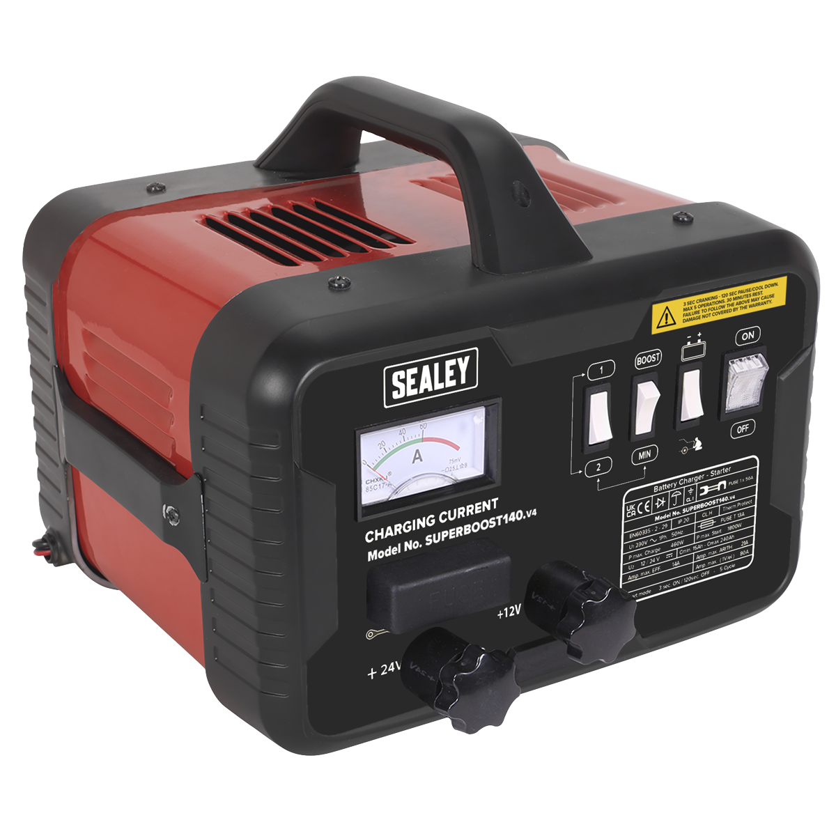 Sealey vehicle battery charger