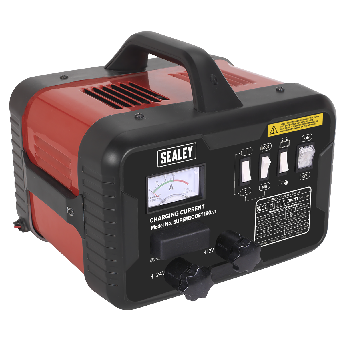 Sealey vehicle battery charger