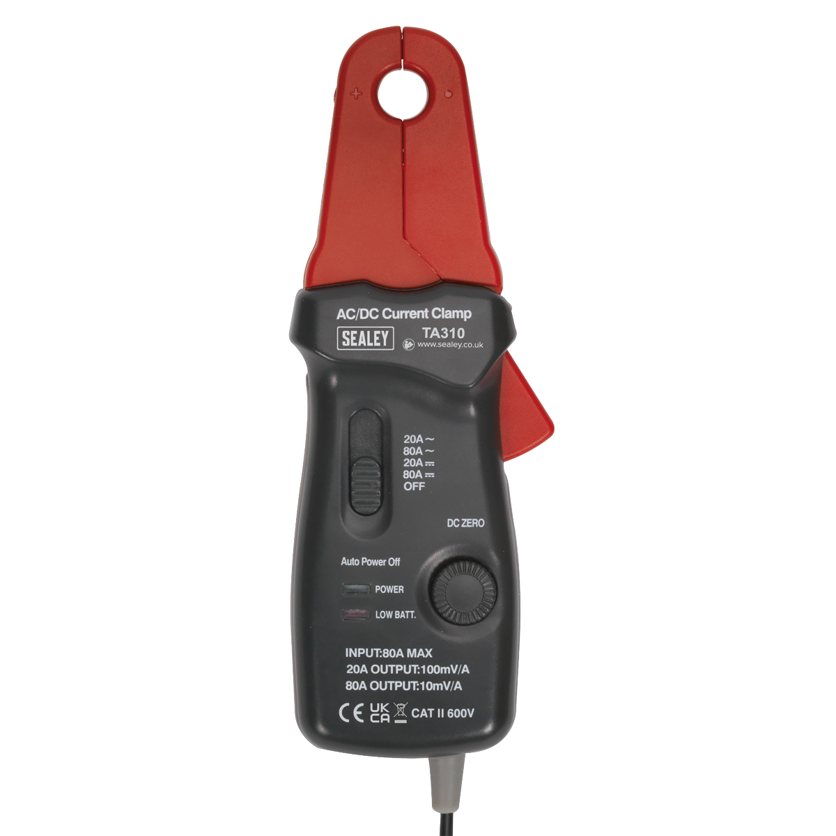 standard multimeter and measures current draw from vehicle components in situ.