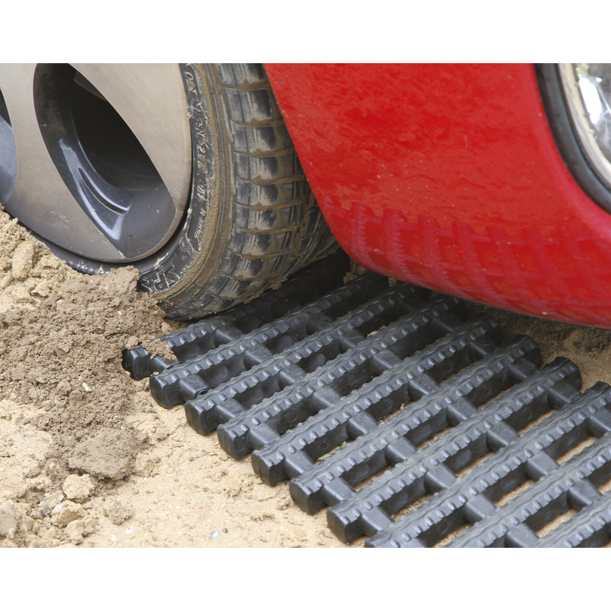 Flexible PVC design allows track to sit smooth against uneven surfaces.