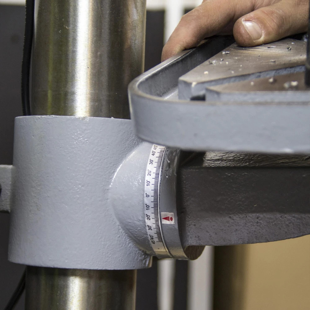 Compact & Powerful Workshop Drill – Ideal for home and workshop use, this bench-mounted pillar drill delivers consistent results with intuitive multi-speed control.