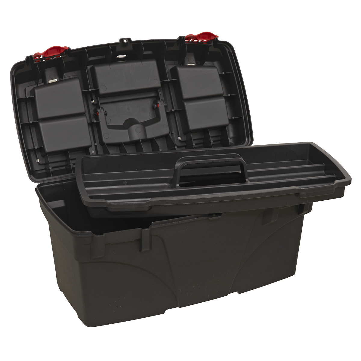 Secure Portable Toolbox with Tote Tray AP560