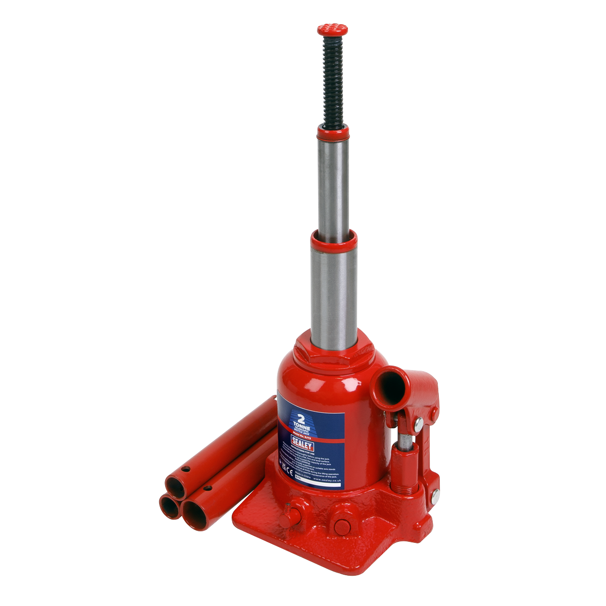 Sealey 2 Tonne Telescopic roadside breakdown Bottle Jack SJT2