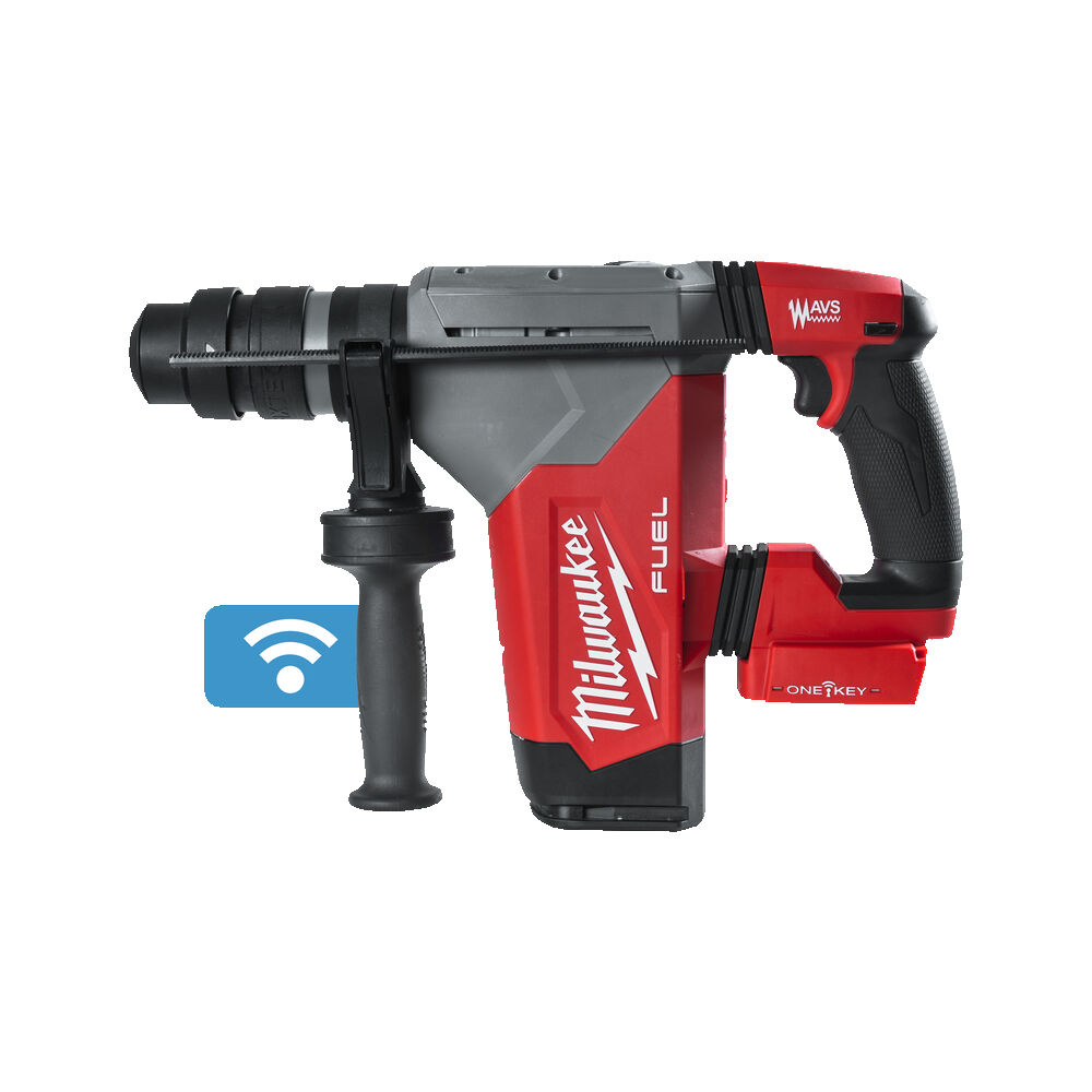 Hardest hitting cordless SDS-Plus hammer in its class. Powerful hammer mechanism delivers 5.0 J (EPTA) of impact energy at low 6.9 m/s² vibrations