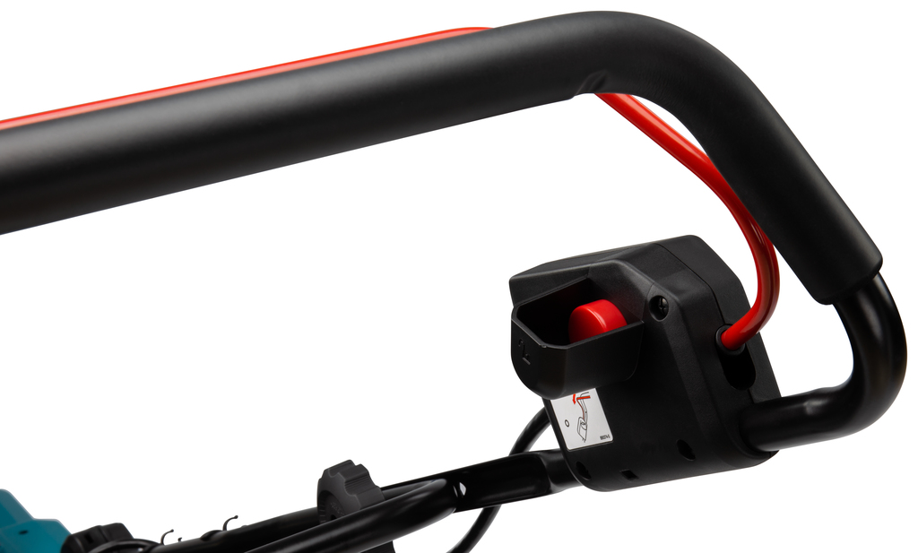 Single lever cutting height adjustment