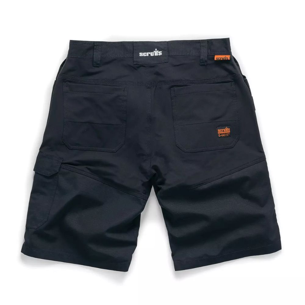 Scruffs durable and flexable Work Shorts, Black Colour
