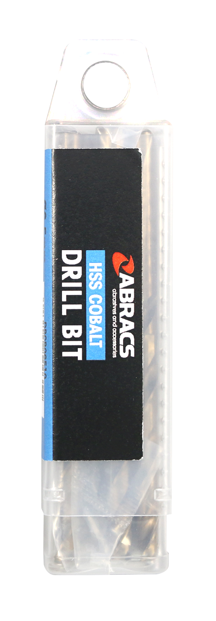 Abracs 5.0mm Cobalt (M35) HSS Drill Bit (10pc) DBCB05010