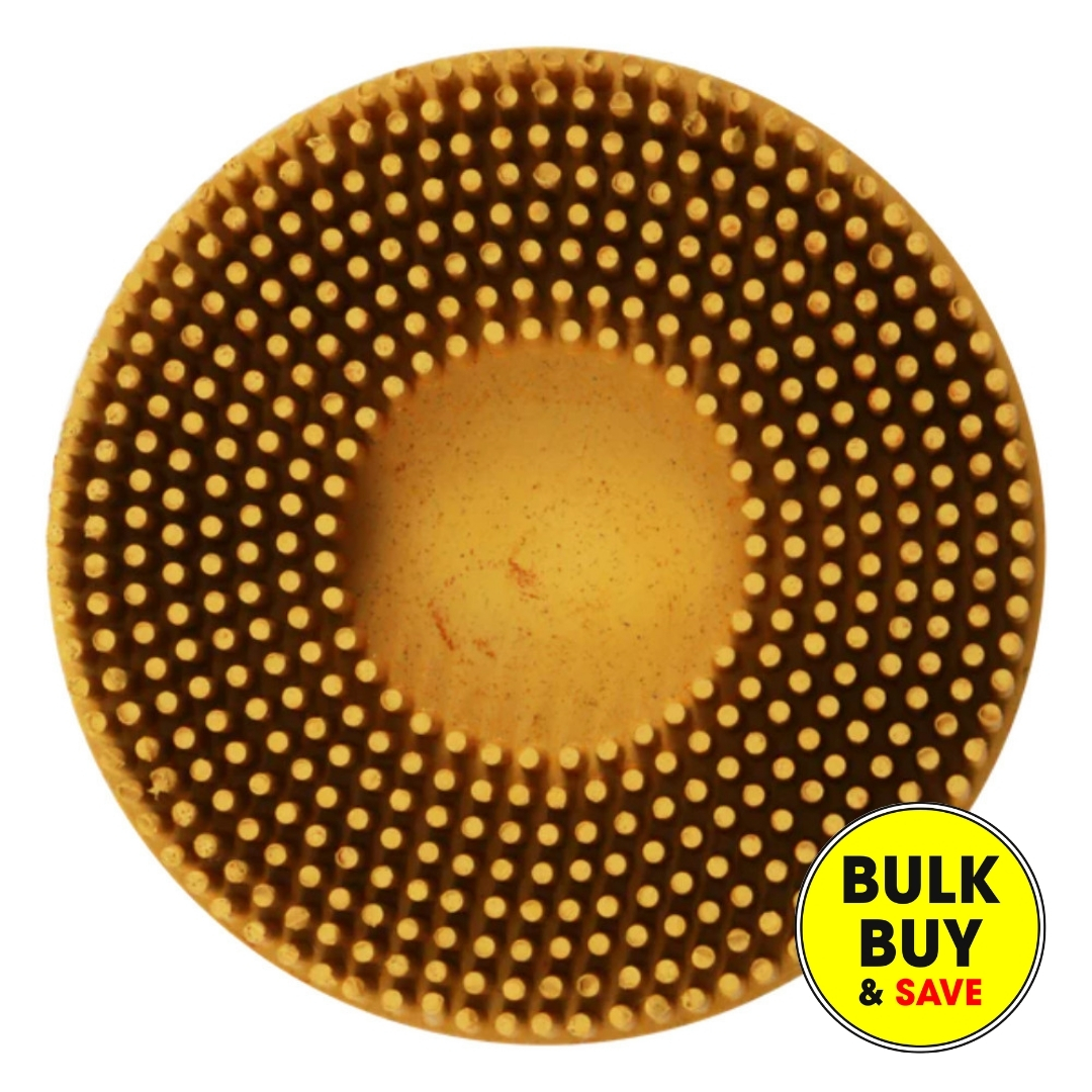 Abracs 50mm Quick Lock Bristle Brush (yellow) 80G ABQLBY050 Bulk Buy