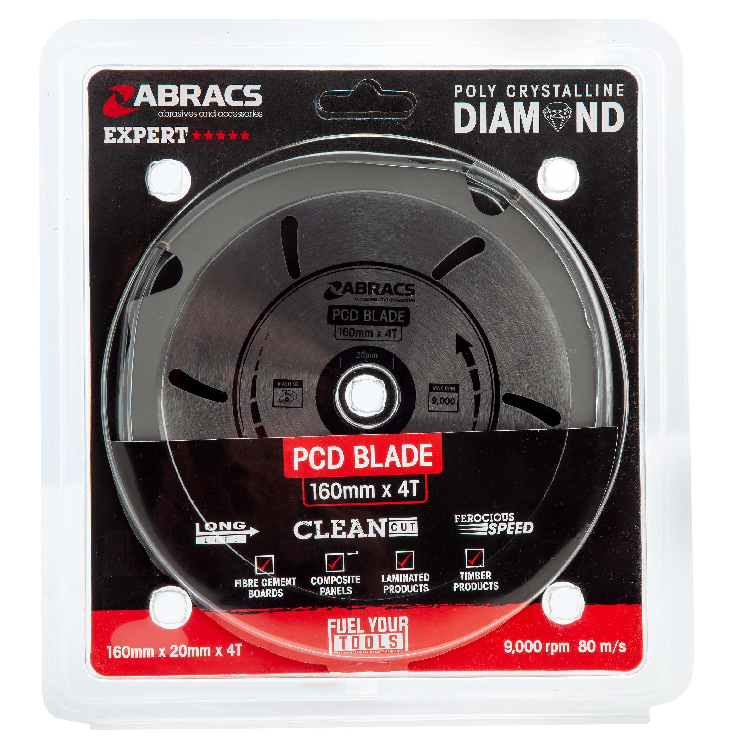 Abracs replacement circular saw diamond PCD Blade PCD1604