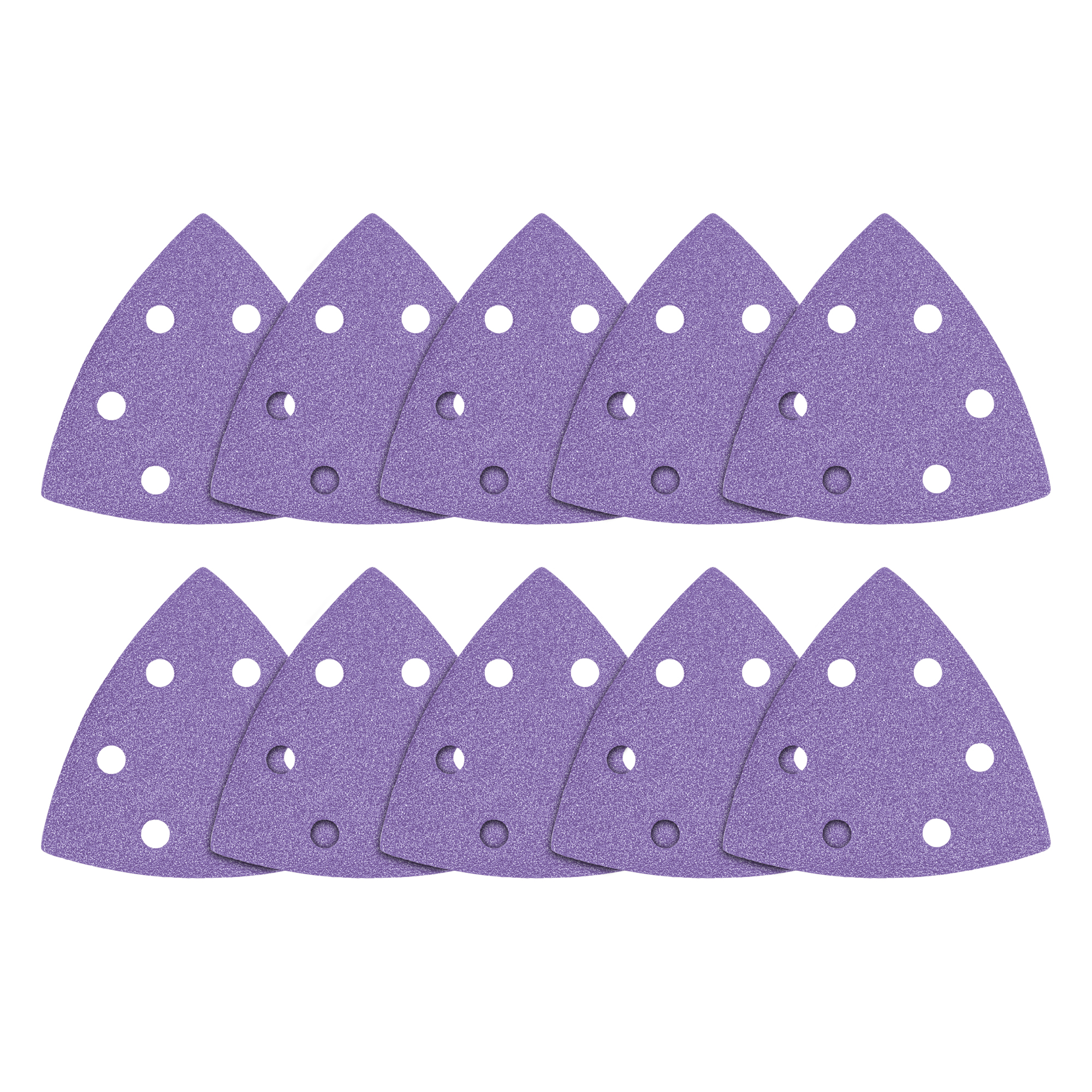 6 hole punch pattern for base compatibility on all popular brands and maximum extraction capability