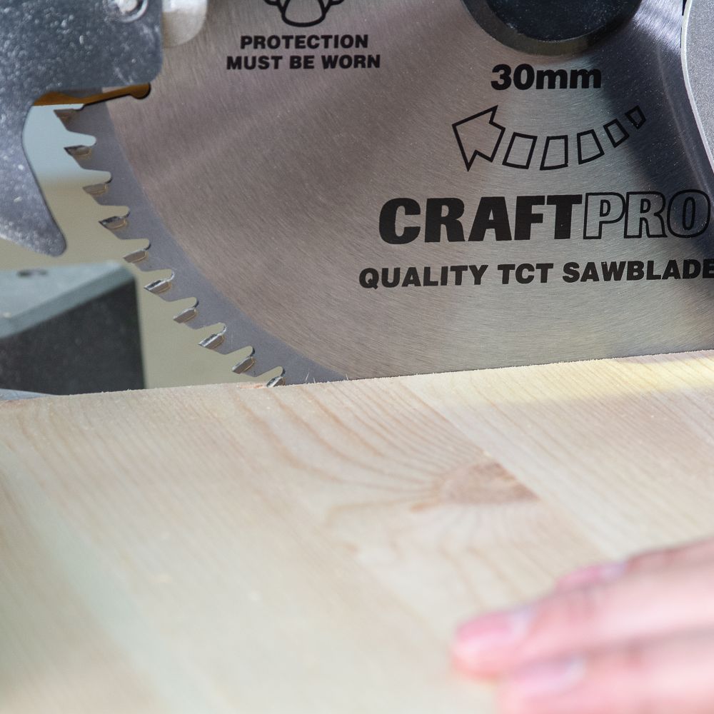 Trend mitre saw 216mm blades