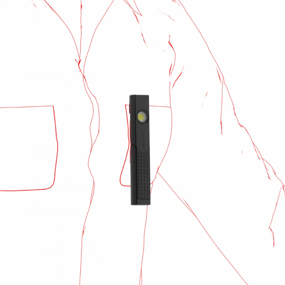 Service-replaceable li-ion battery; easily rechargeable via USB-C, with battery and charge level indicator