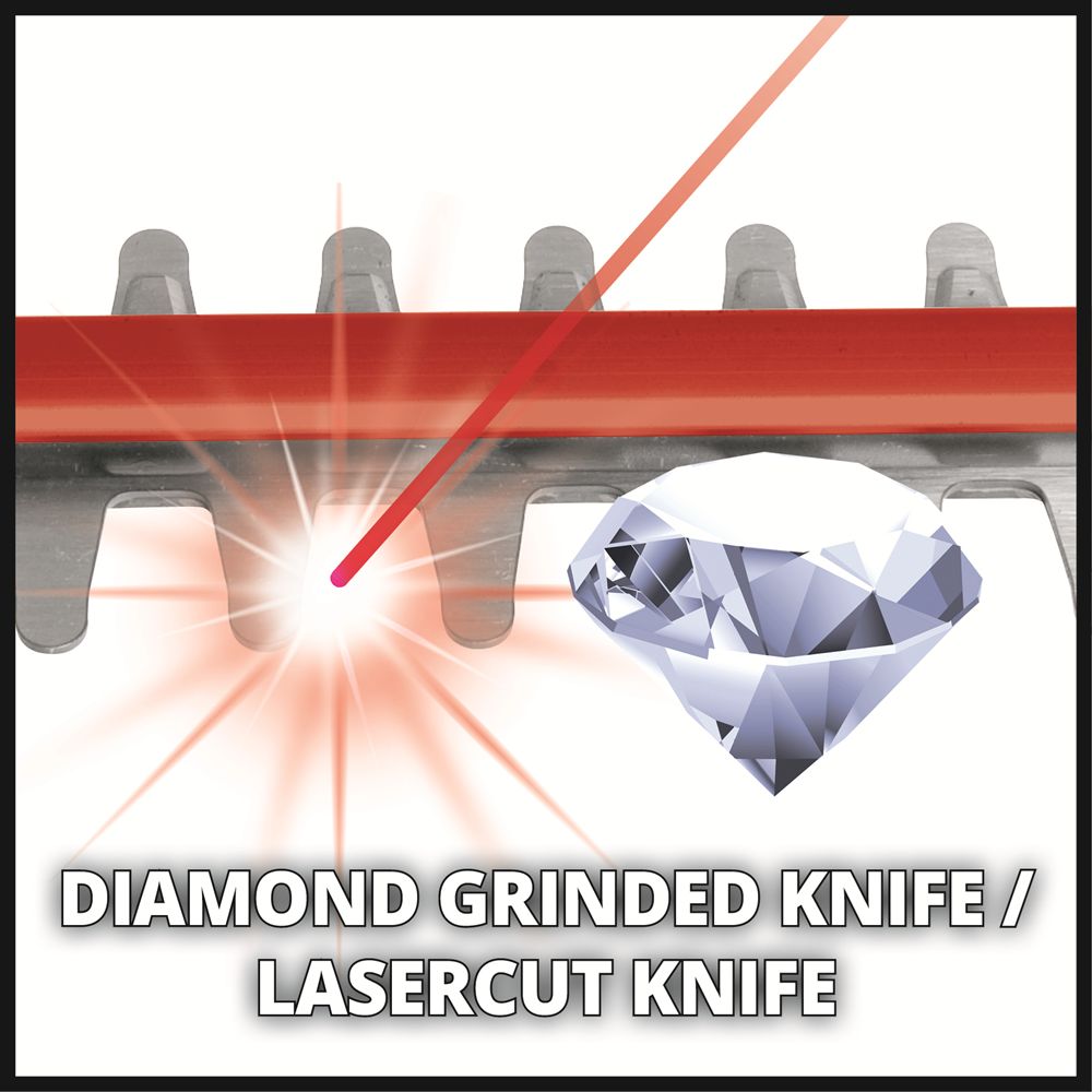 diamond-ground steel giving you that accurate clean cut
