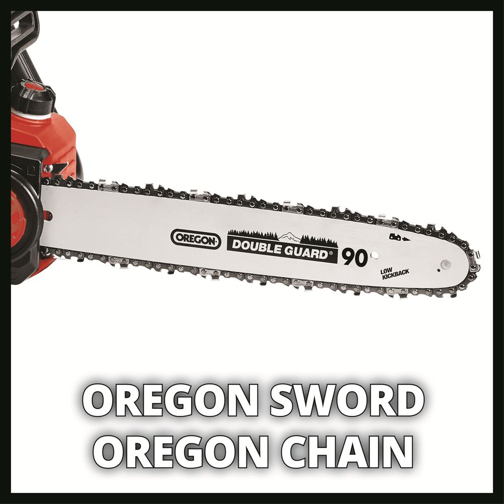 Einhell cordless chainsaw with 35cm length chain