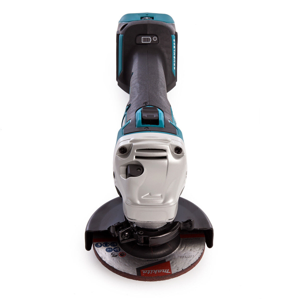 Get the job done with the Makita 18v LXT Cordless Angle Grinder DGA463Z: Versatile, reliable, and packed with safety features.