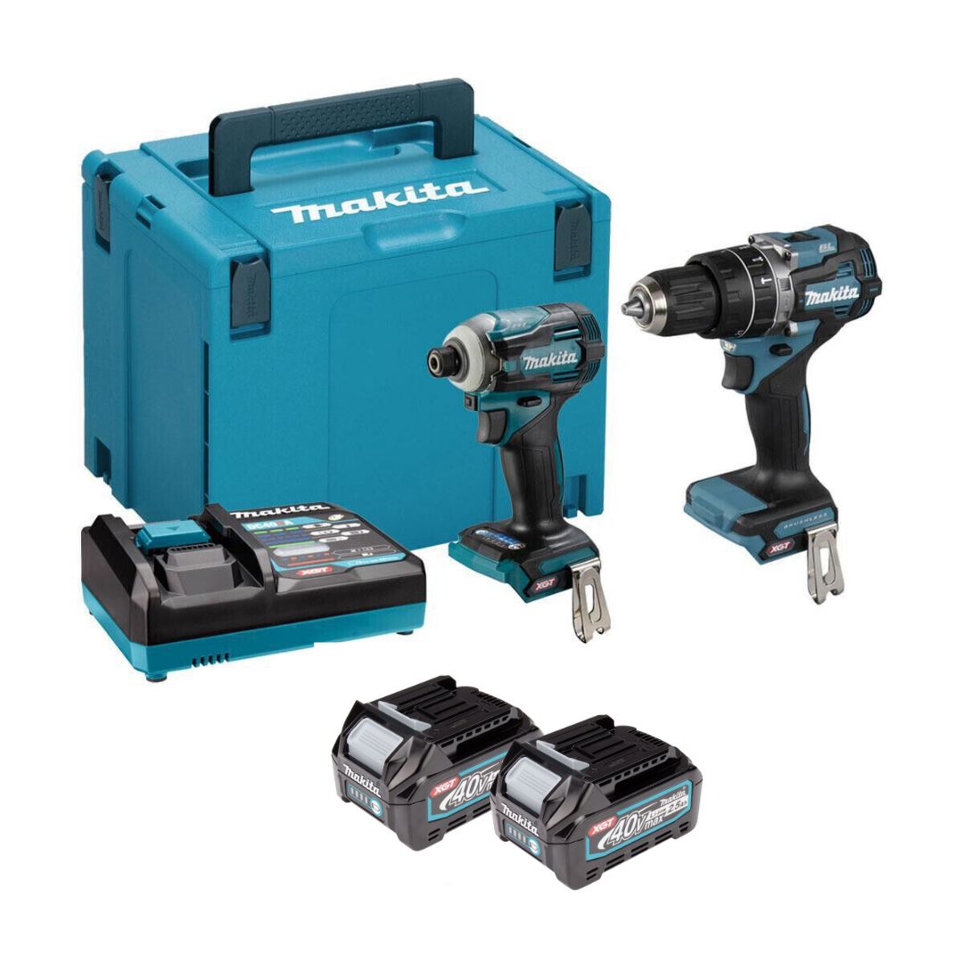 Makita 40v Max XGT Impact Driver & Combi Drill Twin Pack DK0172G202