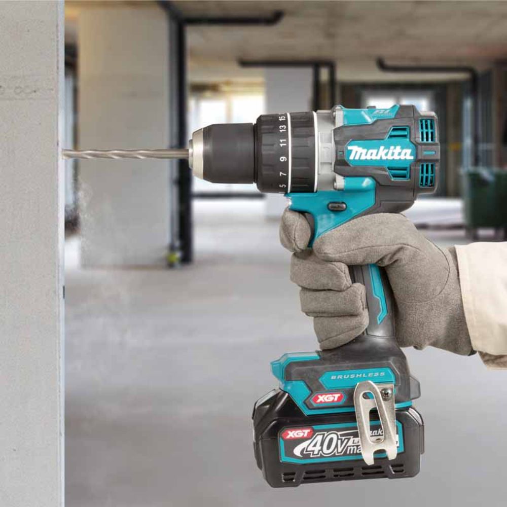 Combi Drill by Makita can handle intense drilling and screwdriving jobs without breaking a sweat