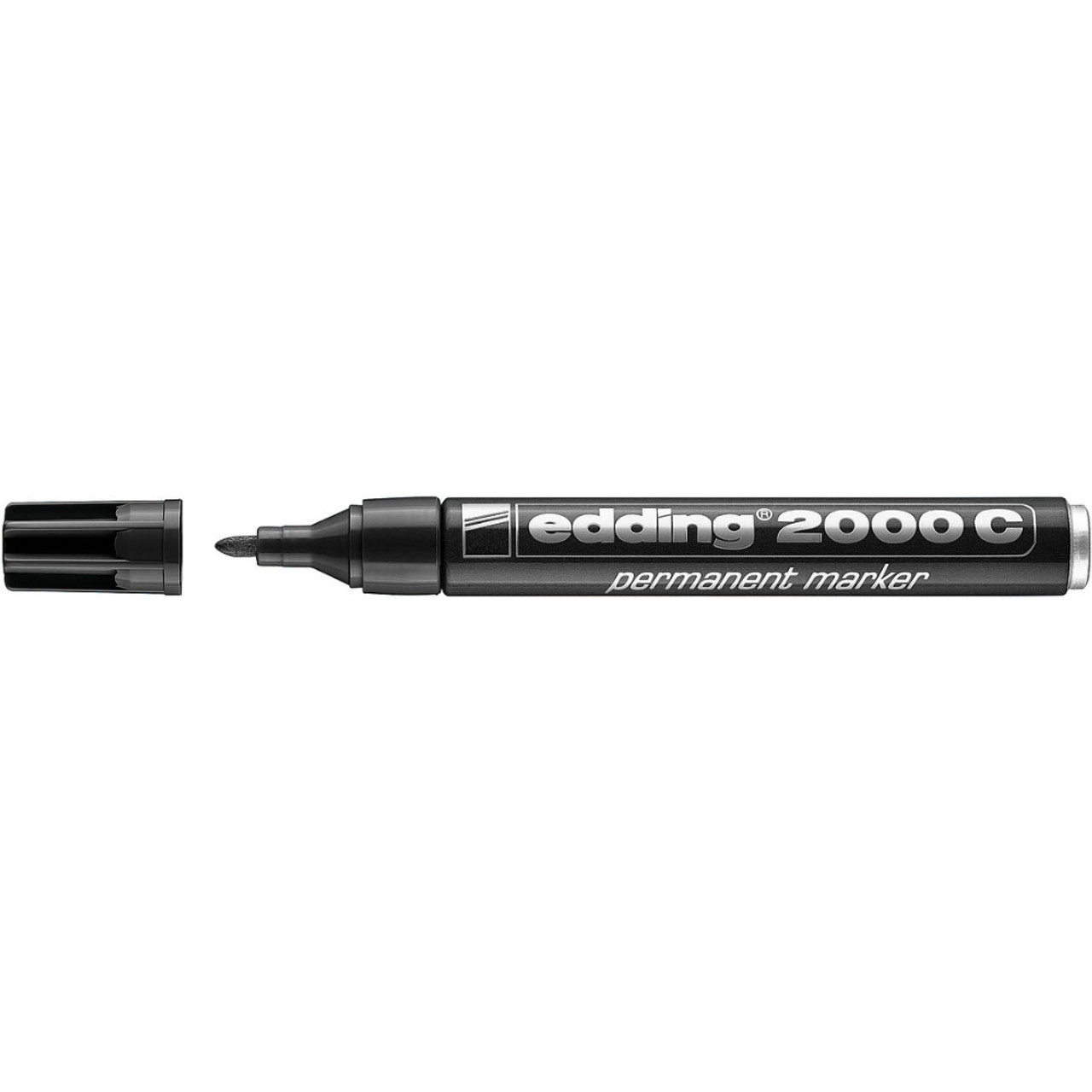 Edding 2000C Permanent Marker, Black Colour 4-2000C-1-1001