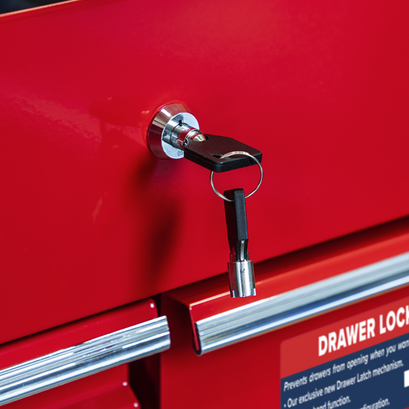 Sealey lockable workshop trolley storage