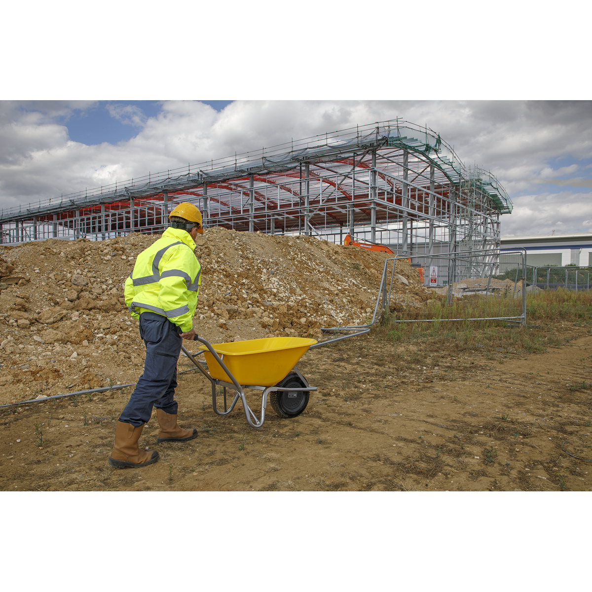 Sealey large industrial work wheelbarrow