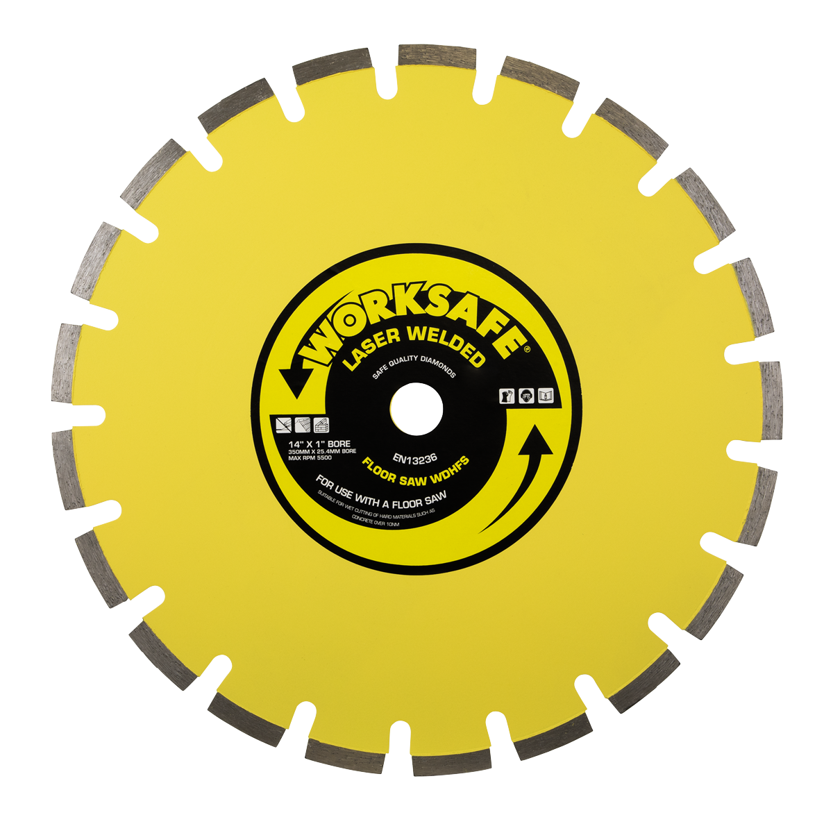 Sealey tough material cutting saw replacement blades WDHFS350
