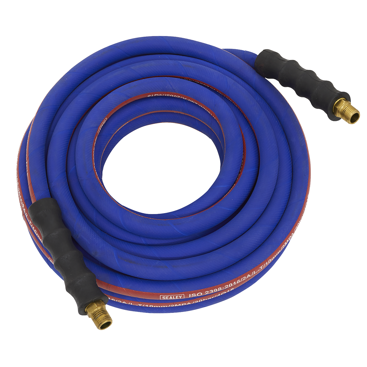 Sealey 20m x Ø10mm Extra-Heavy-Duty Air Hose with 1/4"BSP Unions AH20R/38