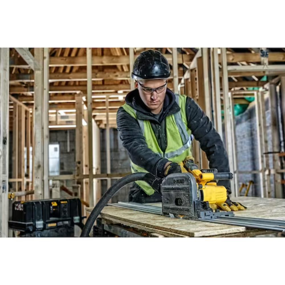 DeWalt 54V FlexVolt 165mm Cordless Plunge Saw Body Only in Tstak