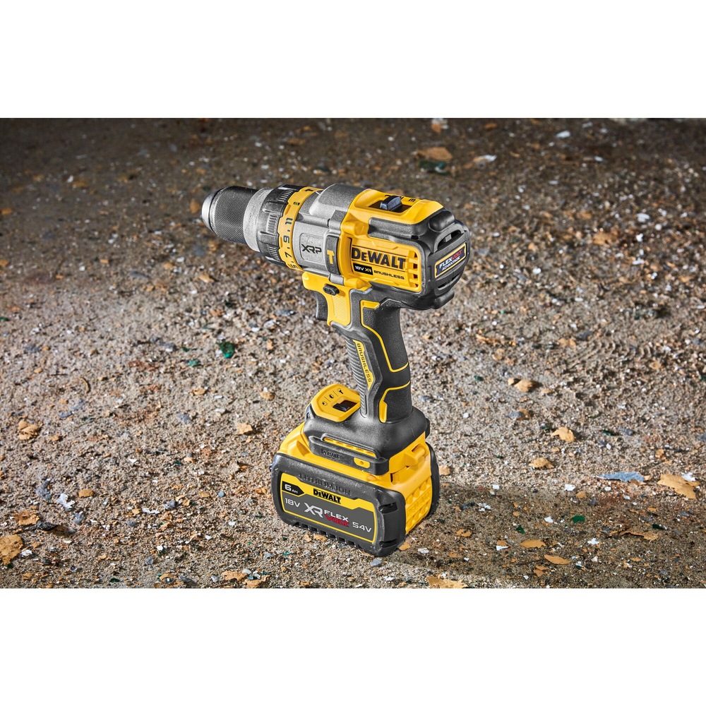 DEWALT 18V XR XRP Hammer Drill Driver With FLEXVOLT ADVANTAGE DCD999