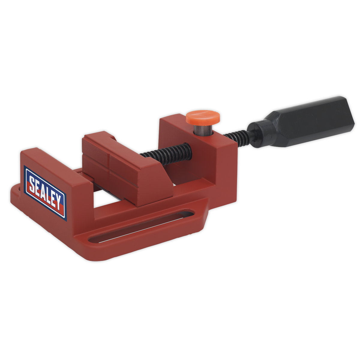 Supplied with 65mm drill vice which mounts onto the base to secure the workpiece.