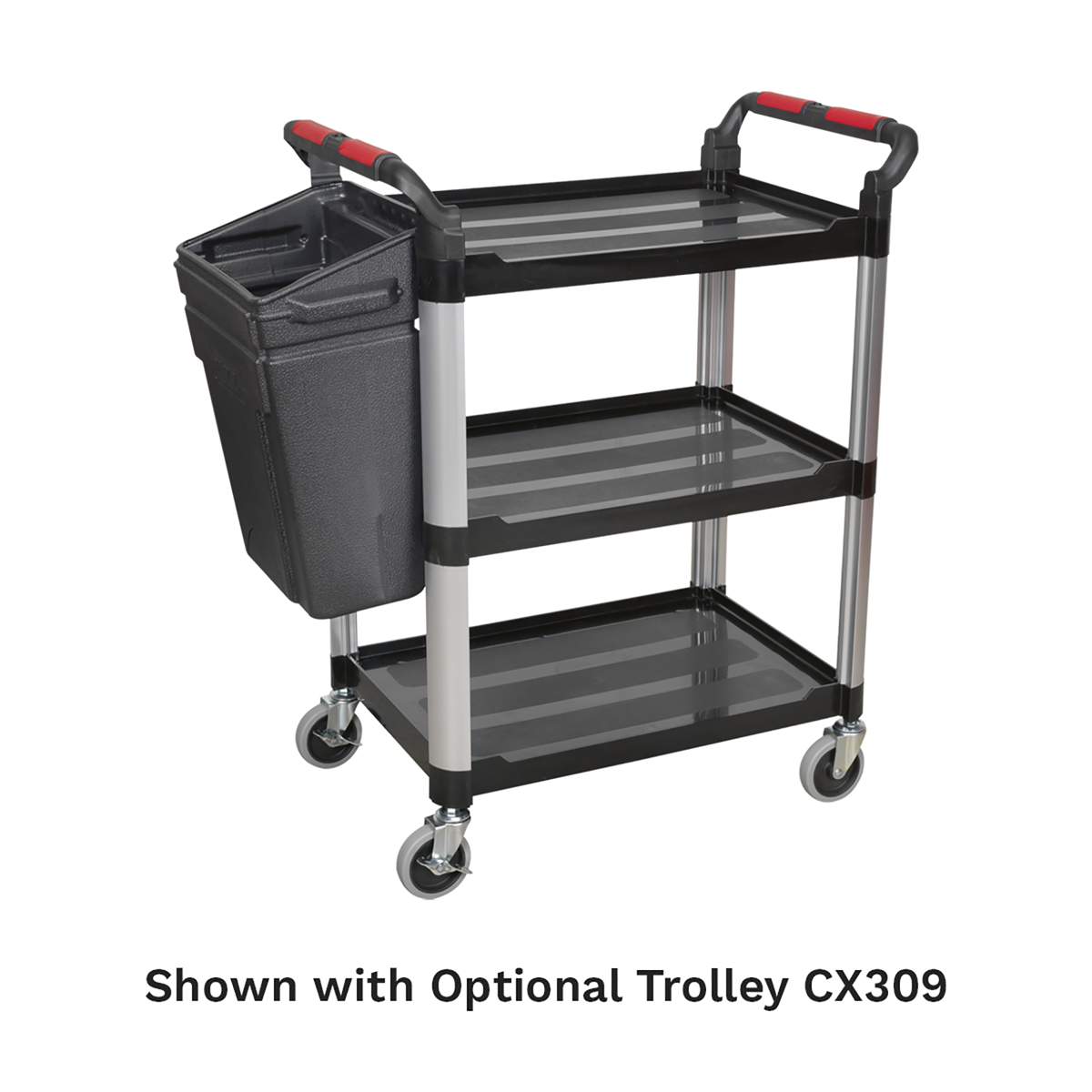 Sealey workshop trolley side bin