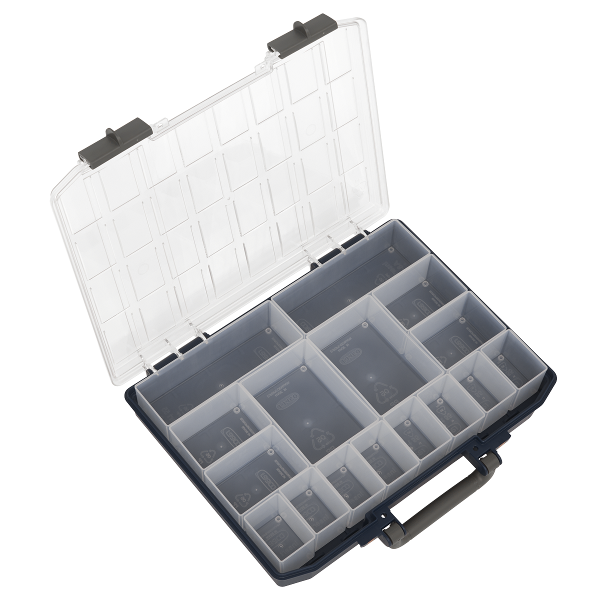 Sealey storage for small fixing, screws, fuses and components