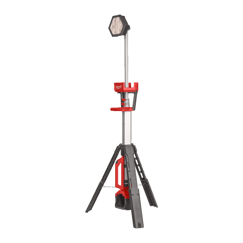 Milwaukee adjustable durable jobsite stand light