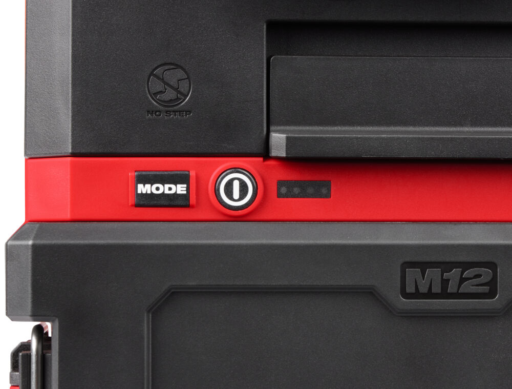 Built in charger function for quick and convenient charging of electric devices via the 2.1 AMP USB Type-C and Type-A output port