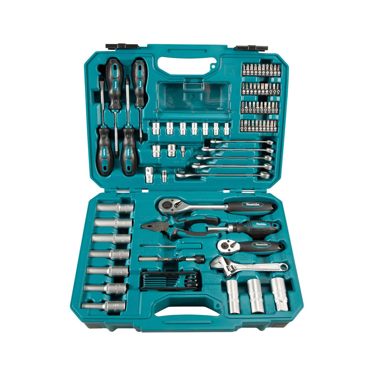 Makita 87 Piece Mechanics Hand Tool Set E-08458