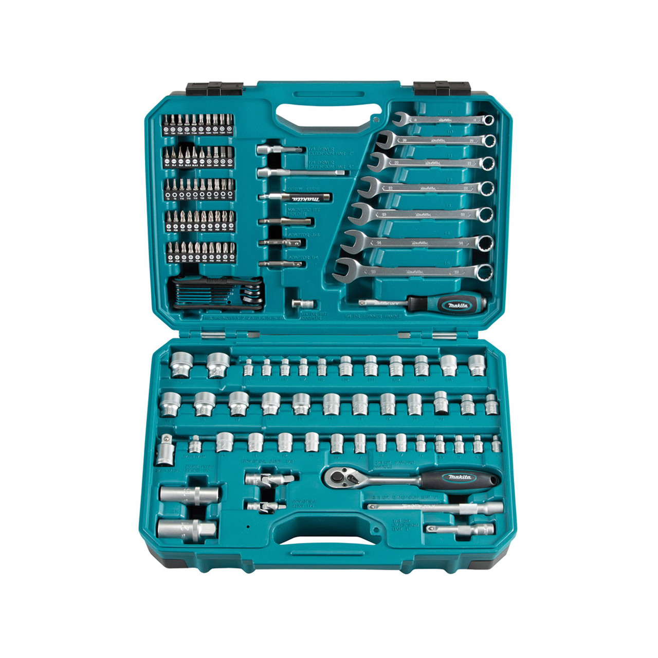 Makita 120 Piece Maintenance Hand Tool Set E-06616