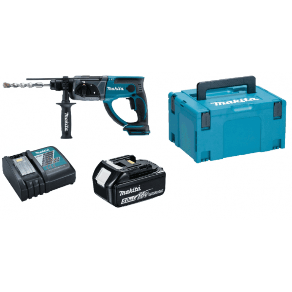 Makita DHR202RT1J Cordless 18v LXT SDS Rotary Hammer Drill Kit