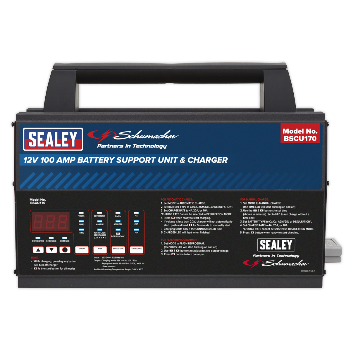 Sealey car battery starter