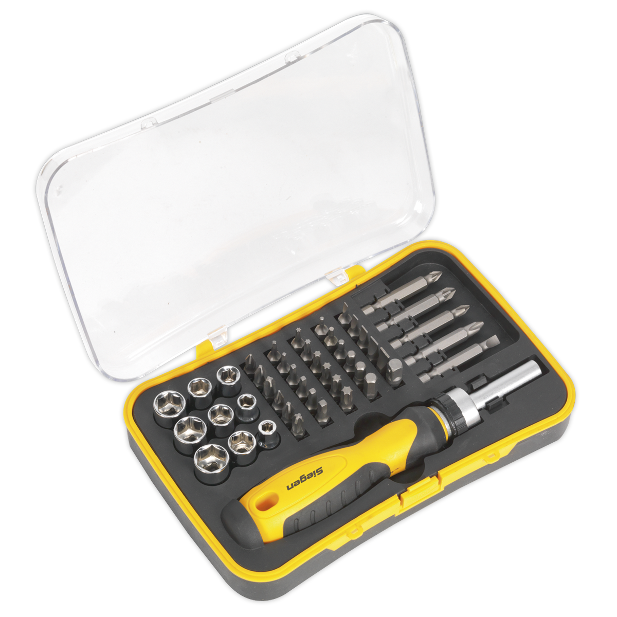 S0979 - Ratchet Screwdriver Socket & Bit Set 45pc