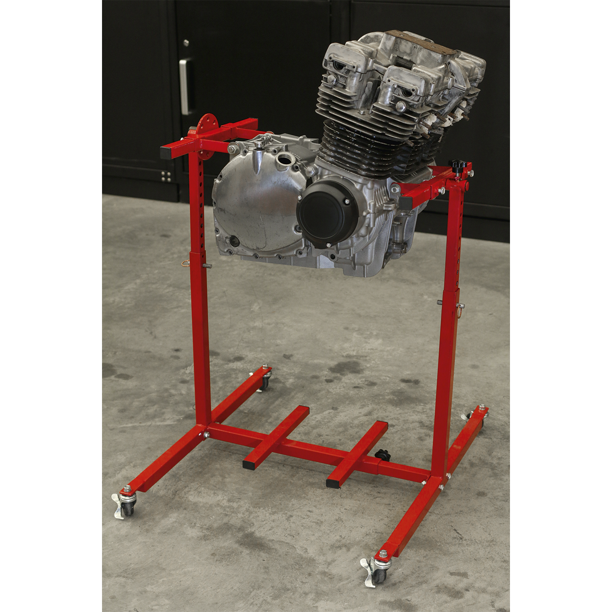 Sealey 75kg Engine Rebuild Stand - Multi-Cylinder MES02